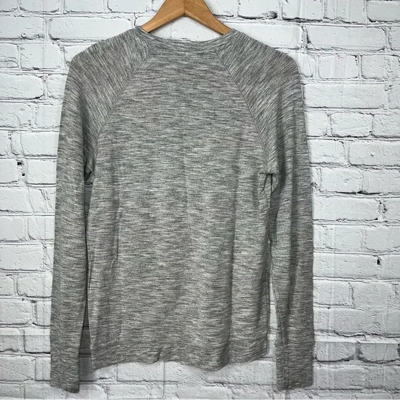 Athleta Sweatshirt Criss Cross Sweatshirt Womens Size XS Gray Casual Gym Yoga - Picture 12 of 12